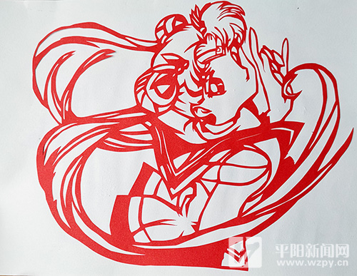 剪纸画
